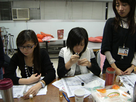 台北三軍總醫院護理部，舉辦醫護人員護理芳療訓練課程2009年1月份