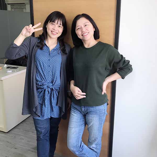 亦師亦友的JOJO跟玉玲  芳療好朋友 TWAA台灣芳療協會  圖片來源：受訪者提供