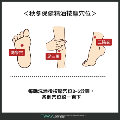 中醫芳療： 冬季養生首重「保暖」，3要訣預防因寒致病狀況 TWAA台灣芳療協會