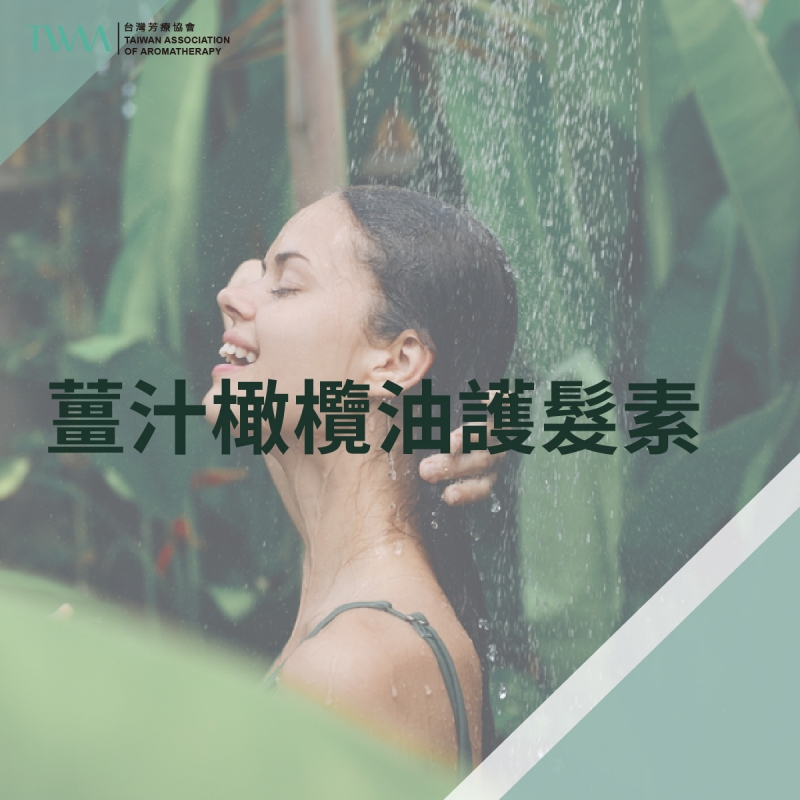 芳療DIY系列 薑汁橄欖油護髮素
