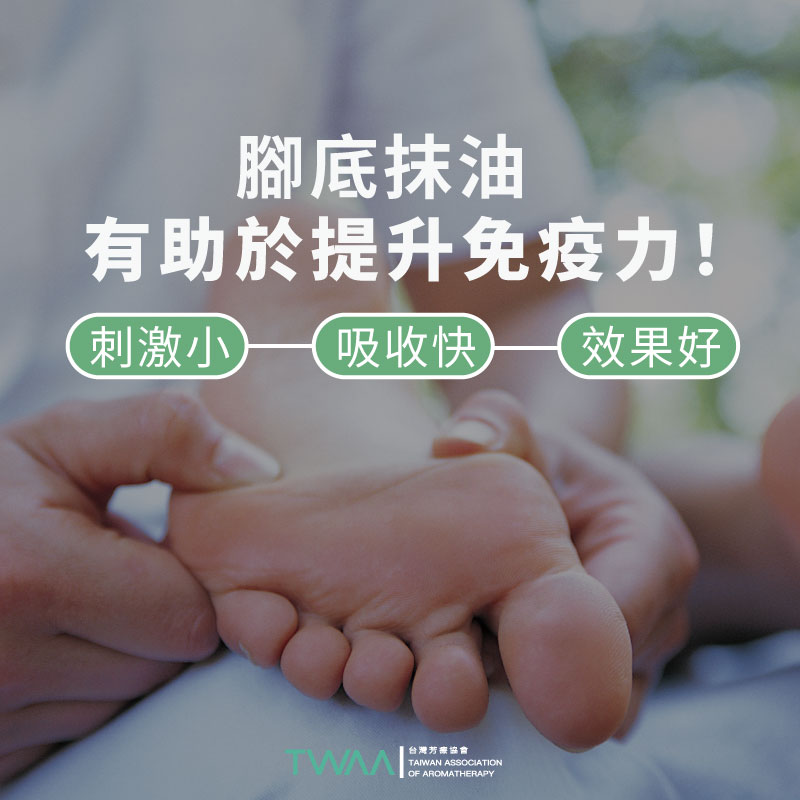 腳底抺油，有助於提升免疫力！ 刺激小、吸收快、效果好