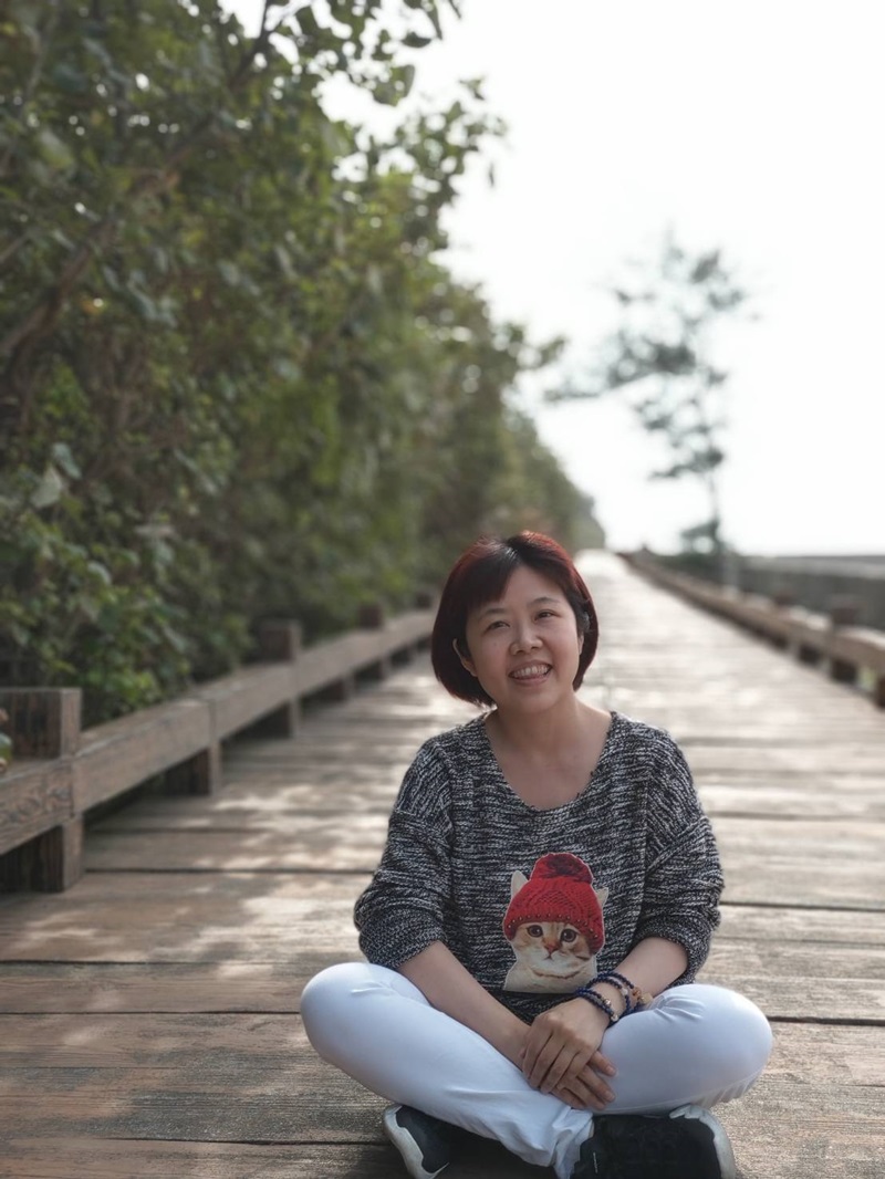 熱愛用精油作身心保養的怡伶   聽聽芳香 TWAA台灣芳療協會  圖片來源：受訪者提供