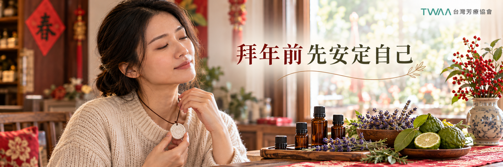 拜年舒壓精油推薦與芳療應用