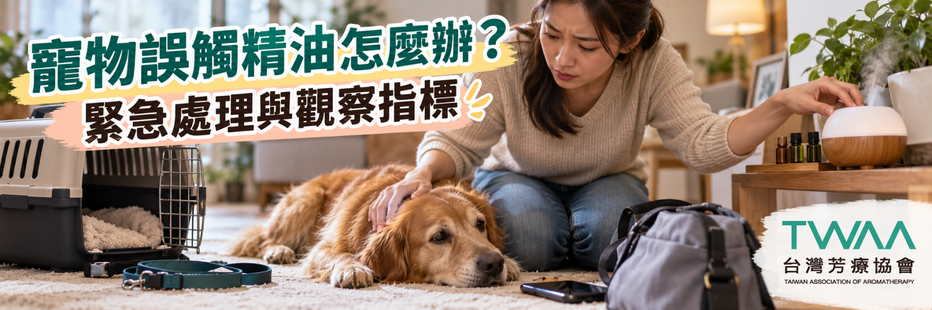 寵物誤觸精油緊急處理方式