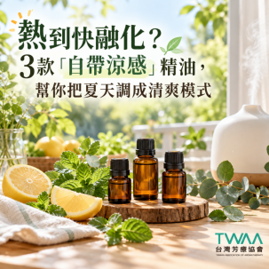 熱到快融化？3款「自帶涼感」精油，幫你把夏天調成清爽模式